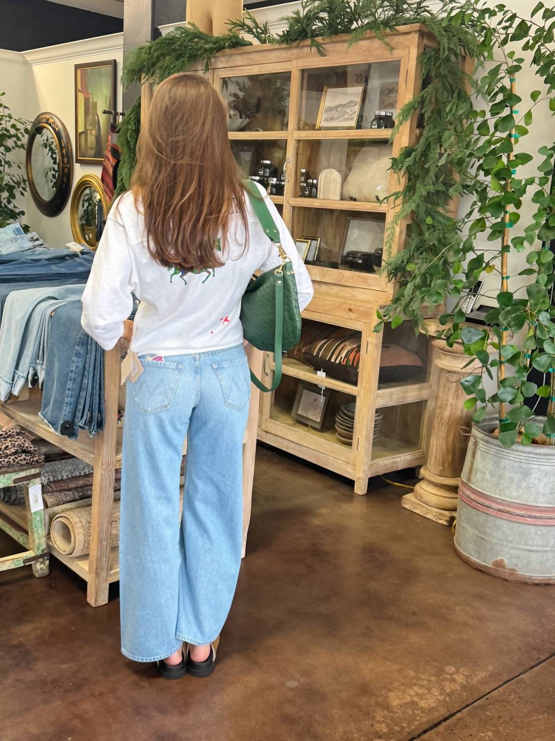 Mother - Women's Lil Lemon Twist Sneak Jean