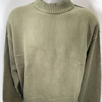 scuffers Unisex Distressed Knit Sweater in green - women's sweater