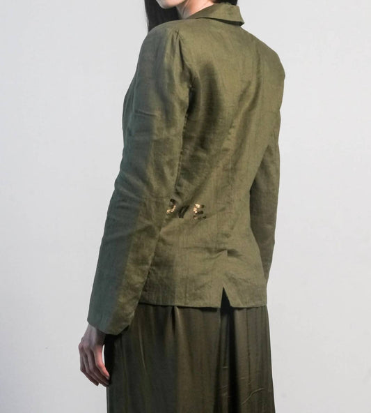 Angel Wings By Lucy - Paris Linen Jacket Blazer