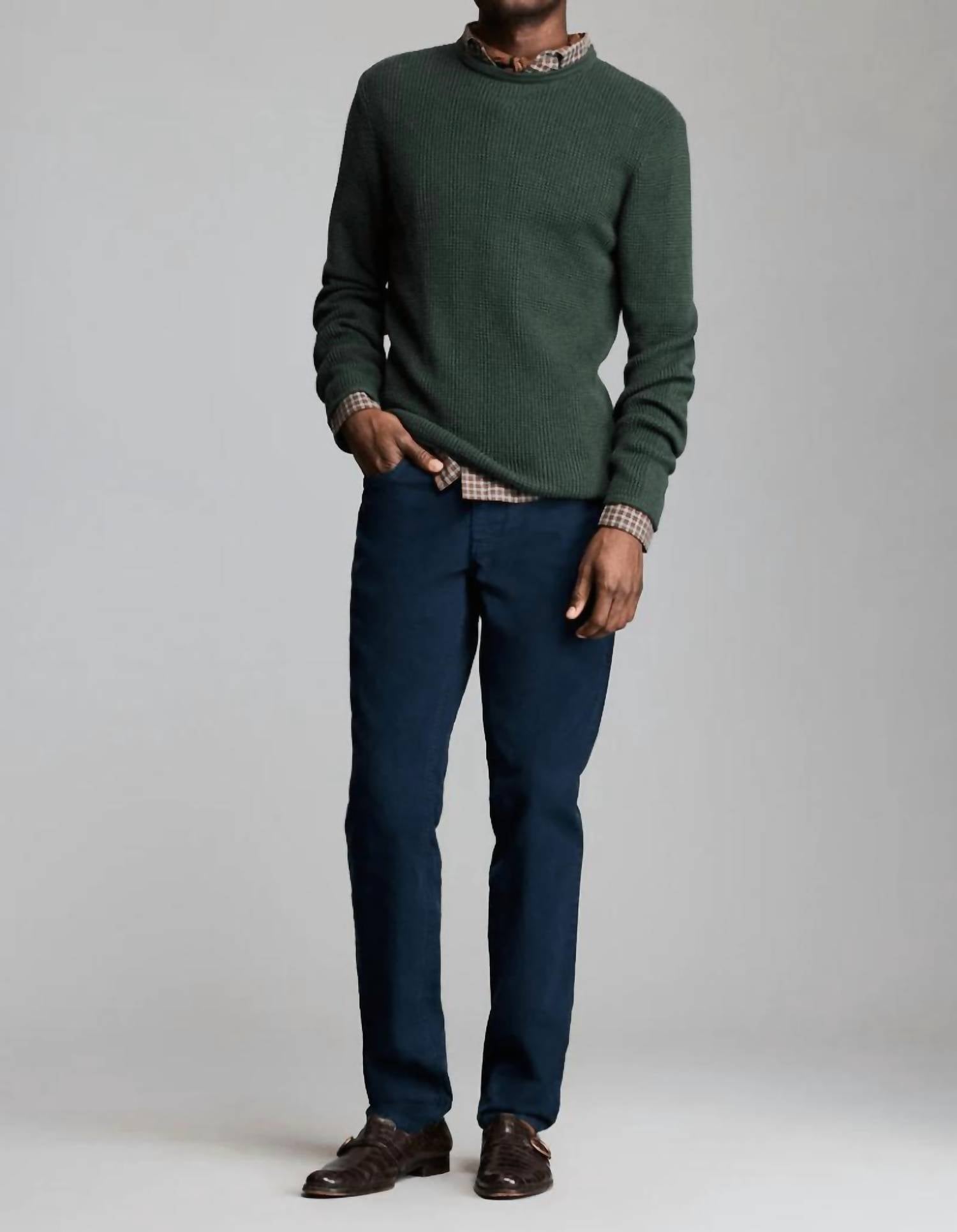 Billy Reid - Mini Waffle Crew Sweater