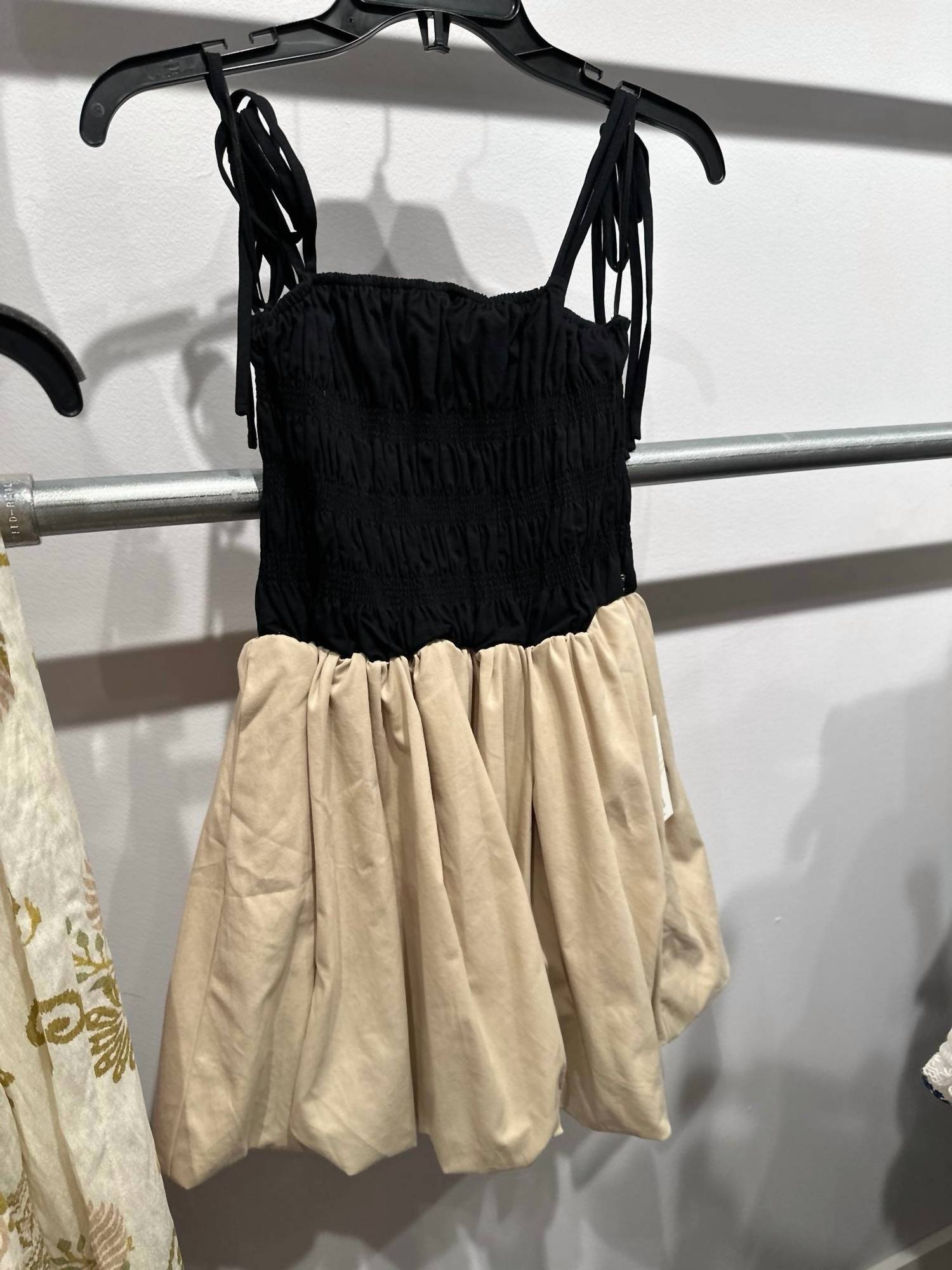 Kld. Signature - Strappy Bubble Hemmed Mini Dress