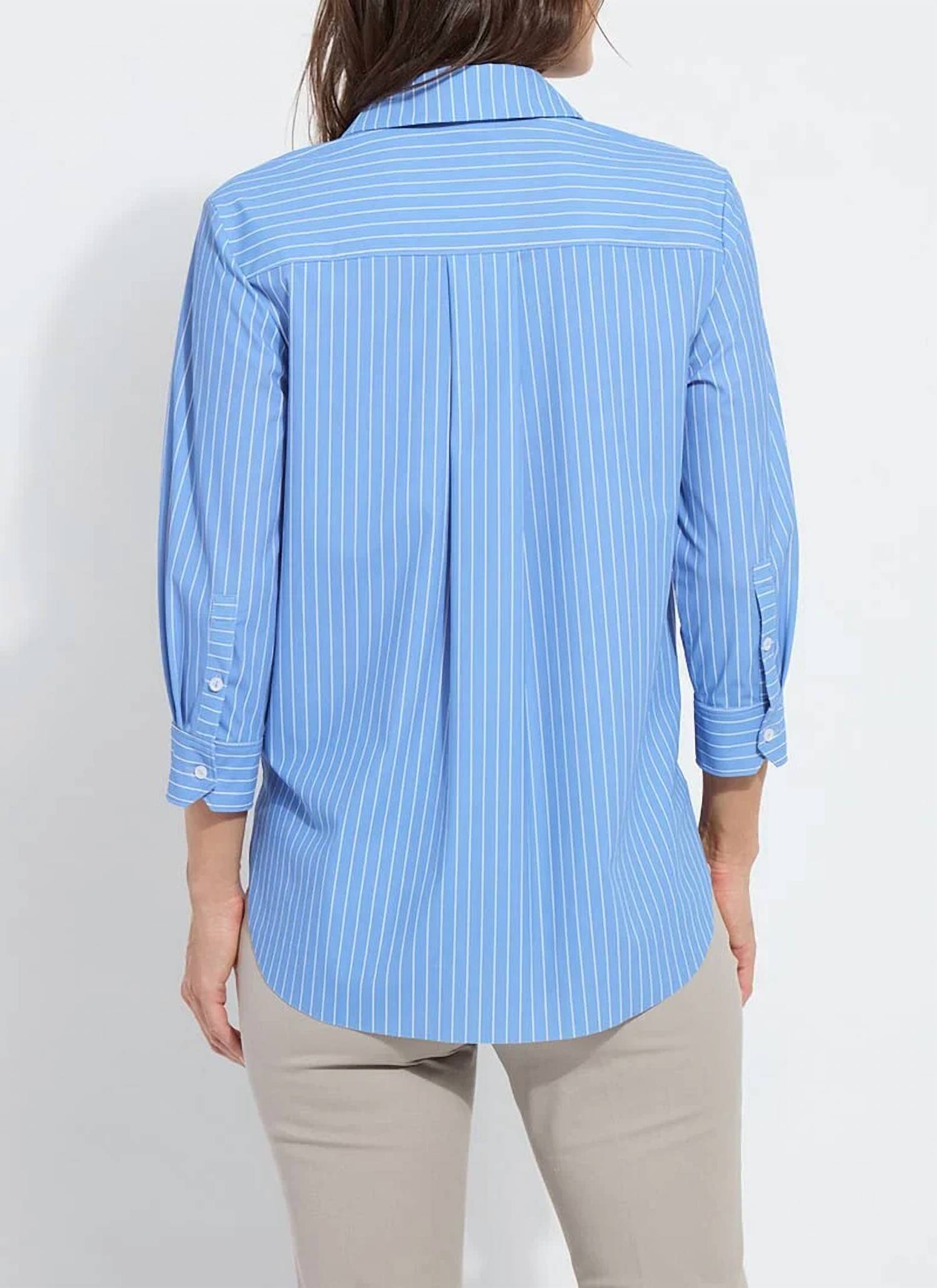 Lysse - Cropped Schiffer 3/4 Sleeve Top