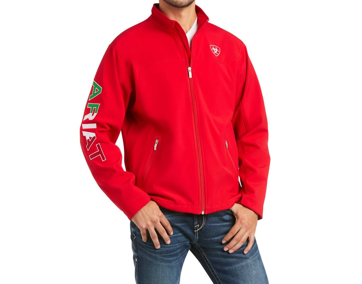Ariat - Men's New Team Softshell Mexico Jacket