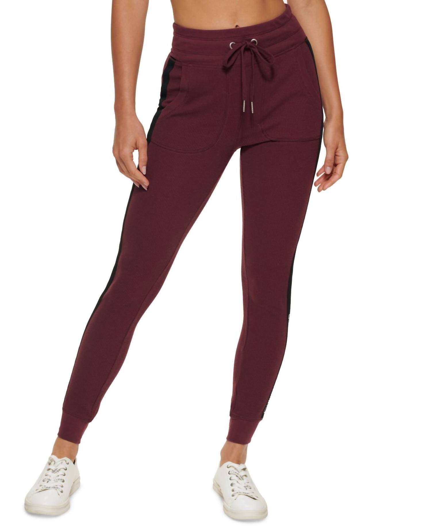 Calvin Klein - Performance Logo-Tape Thermal High-Waisted Leggings