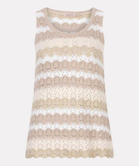 Esqualo - Ajour Knit Top