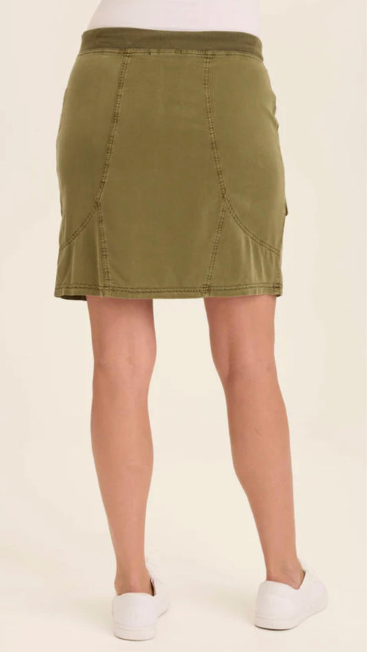 Wearables - Leto Twill Cargo Mini Skirt