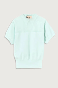 Plan C - Intarsia Crew Neck Top