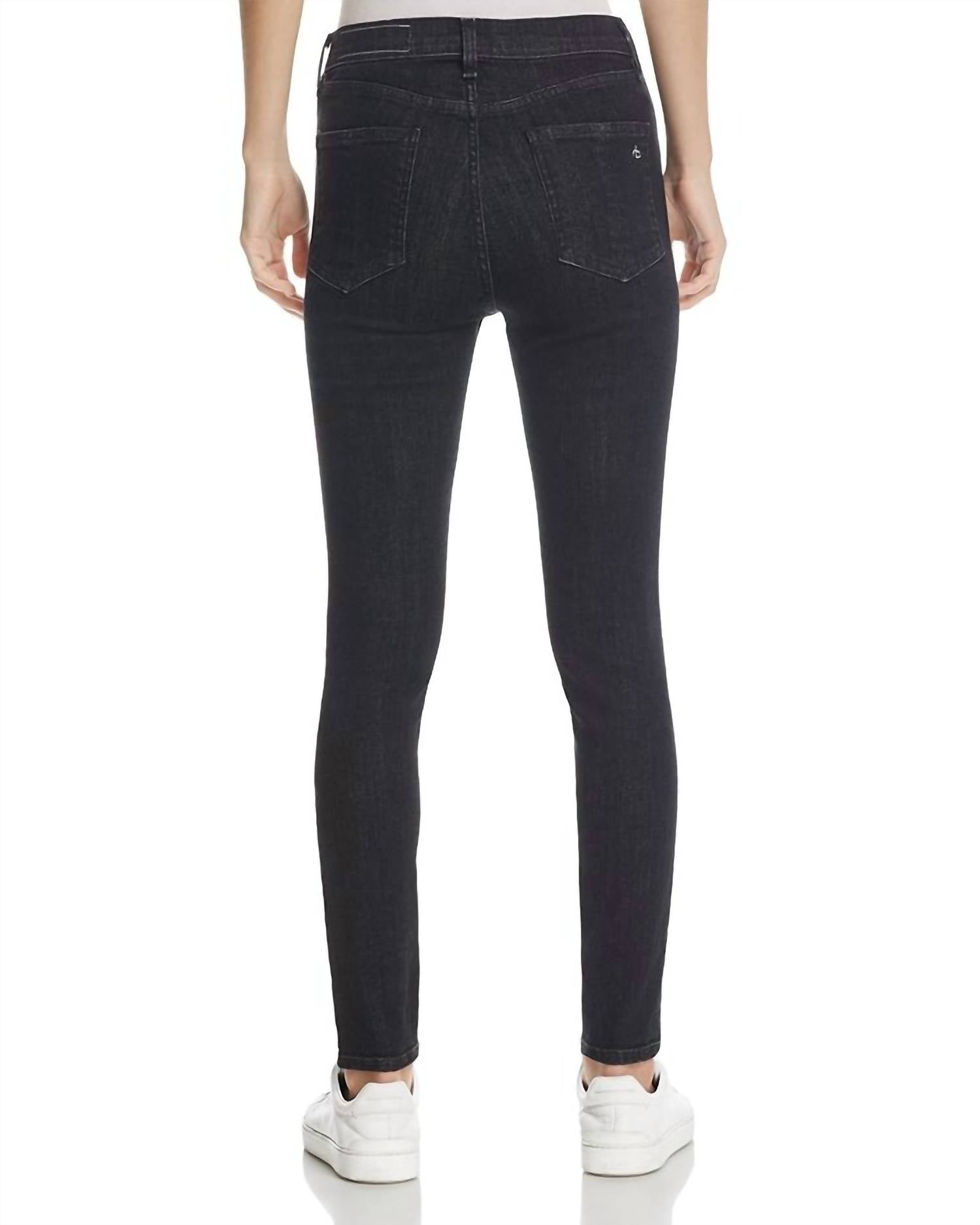 Rag & Bone - High Rise Ankle Skinny Jeans