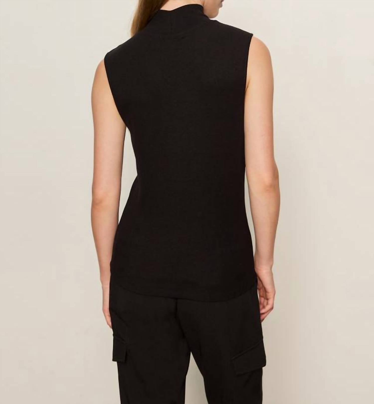Sanctuary - Essential Sleeveless Mock Neck Top