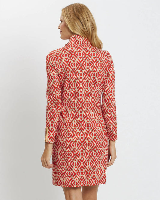 Jude Connally - Anna Printed Ponte Dress