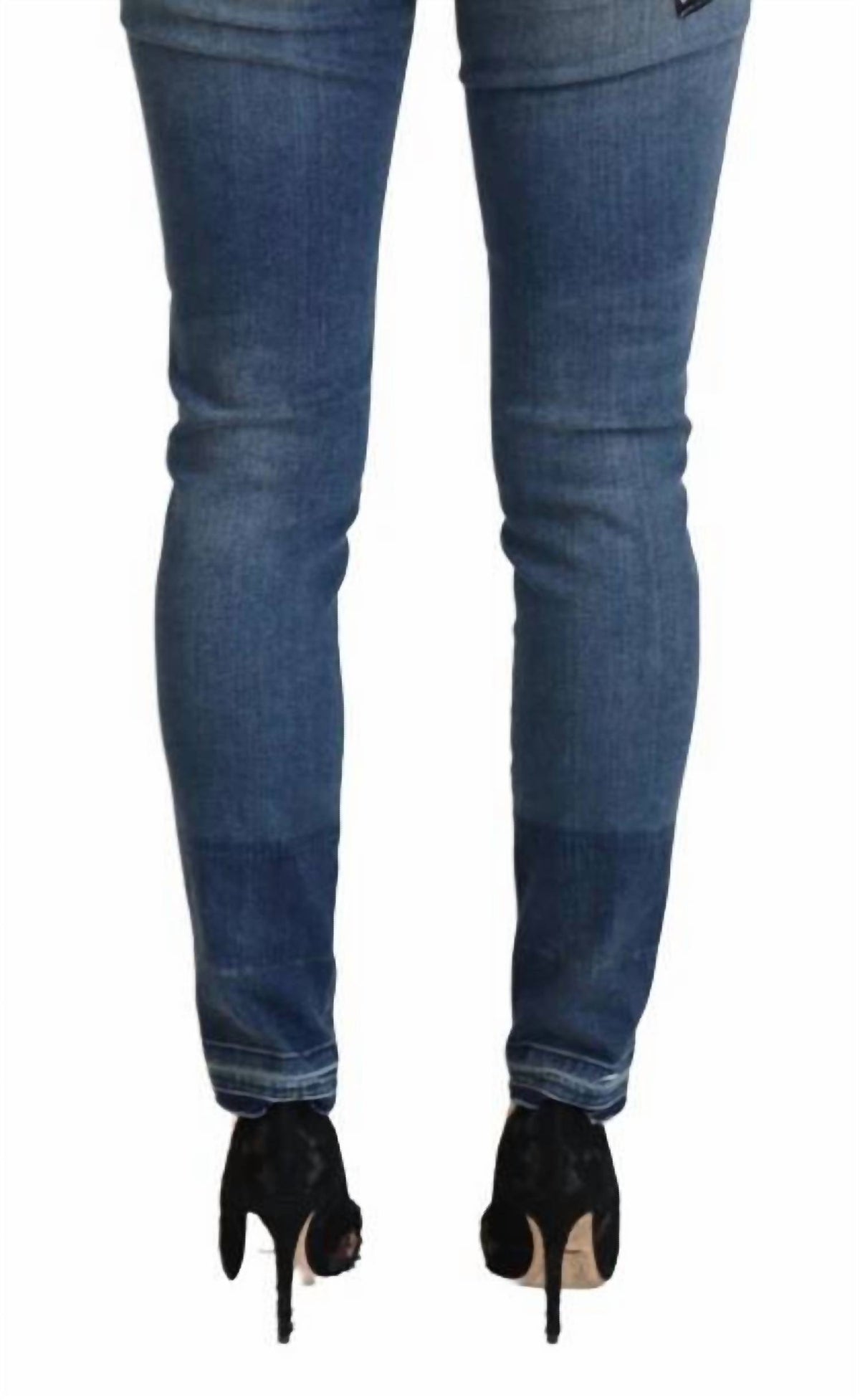 Dolce & Gabbana - Cotton Tattered Denim Jeans