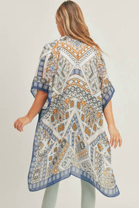 Anarchy Street - Boho Ornate Patchwork Lightweight Kimono Wrap