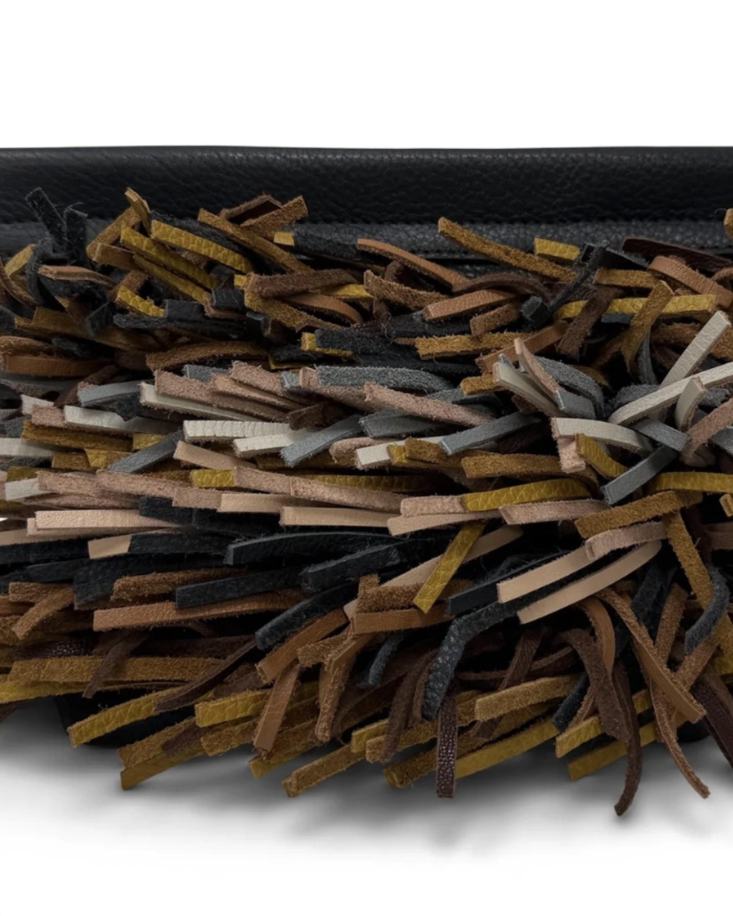 KEMPTON & Co. Women's Snap Bag in multi - women's bag - detail view
