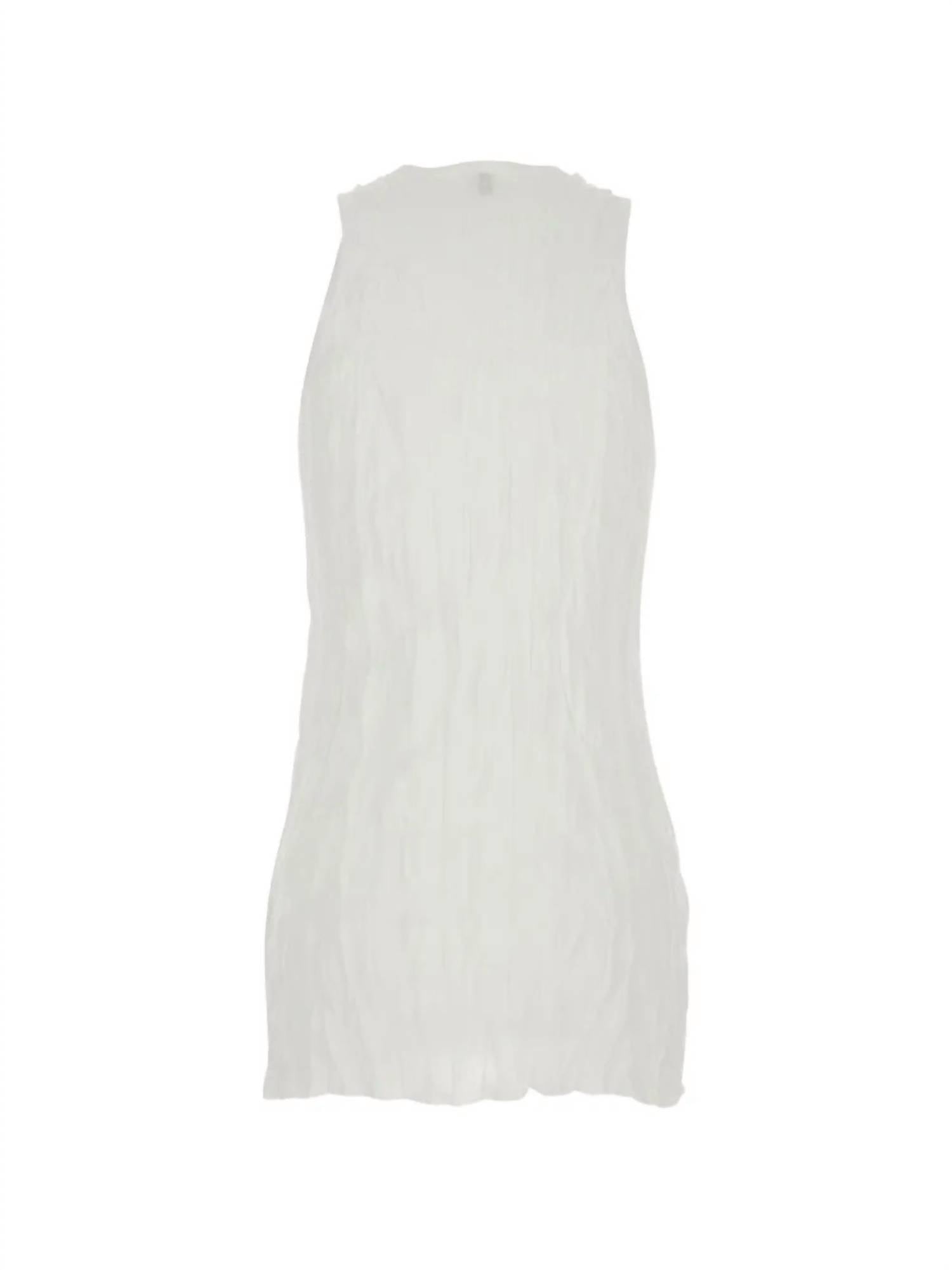 Toteme - Crinkled Knit Tank Top