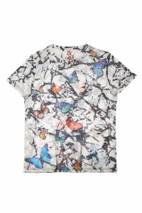 Eight X - Butterflies Print T-shirt