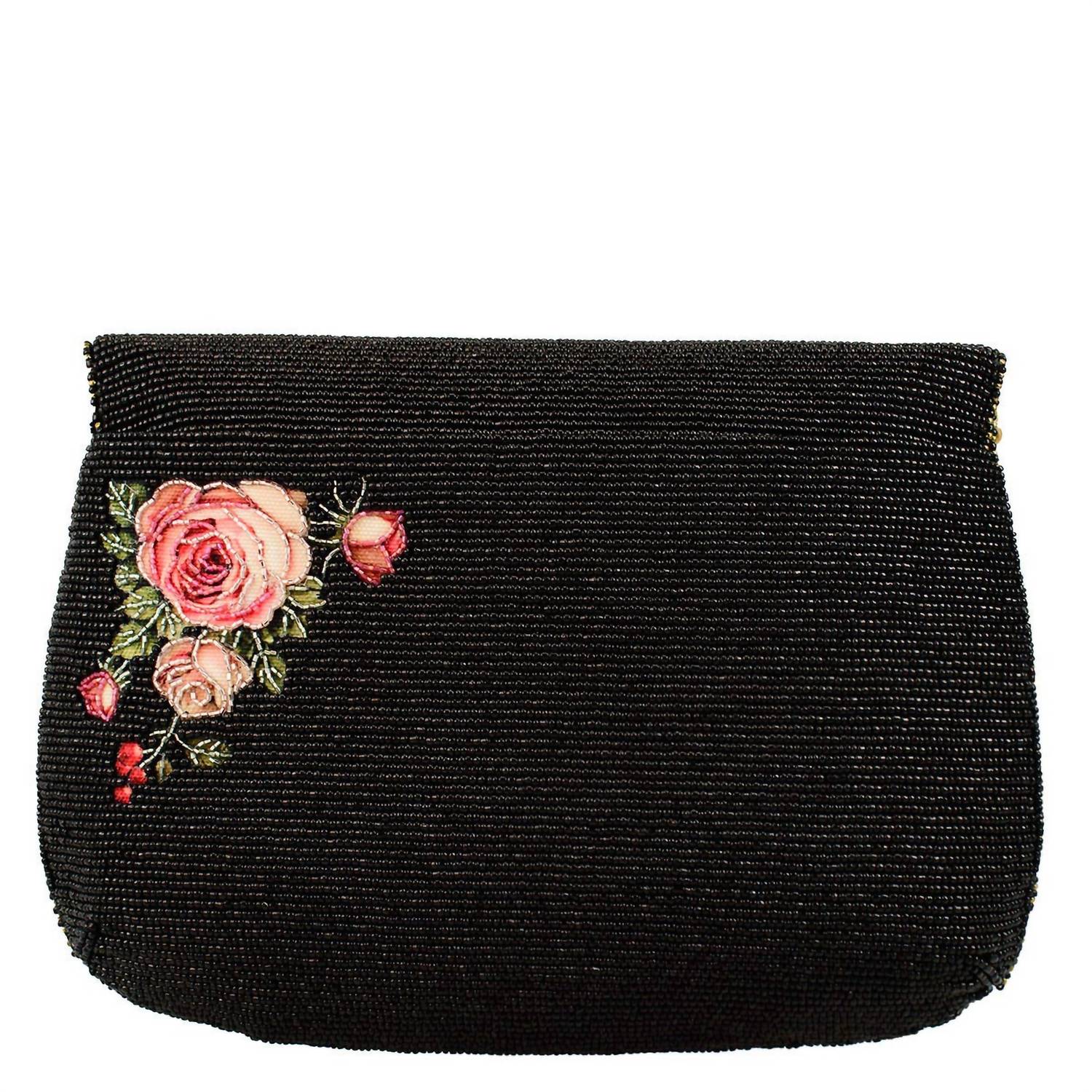 Mary Frances - Women's Tea Time Fairytale Beaded Crossbody Handbag