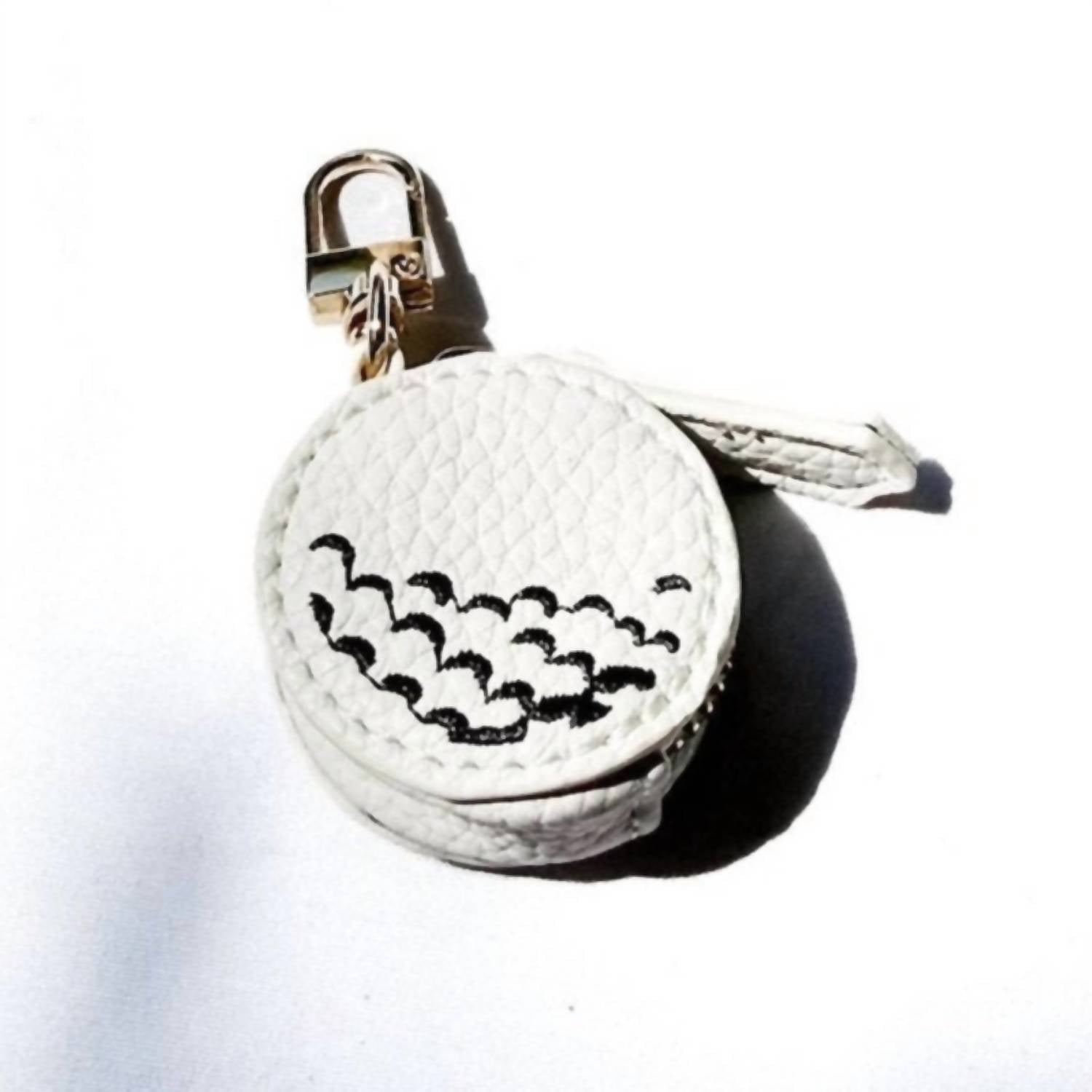 Pretty Simple - Sports Vegan Leather Bag Charm Keychain