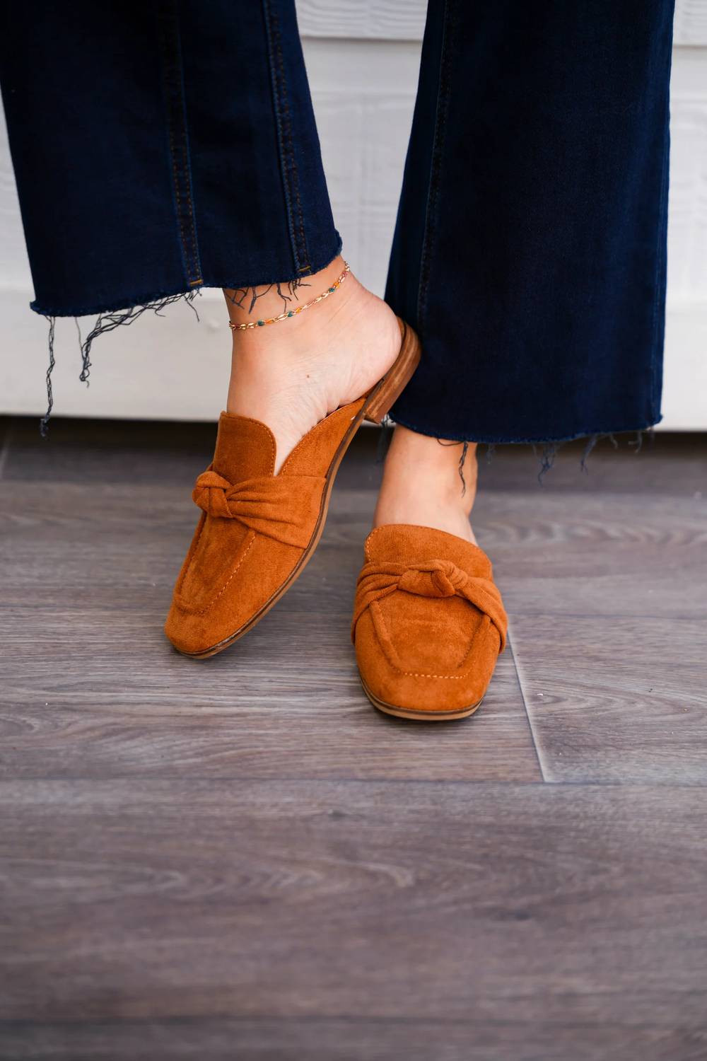 Ccocci - Women's Sheena Suede Knot Mule