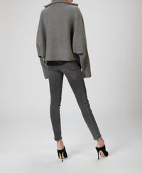 CASHMERE AND WOOL-BLEND KIMONO JACKET