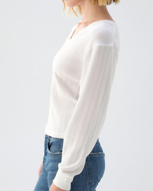 Amo - Beau Waffle Knit Top