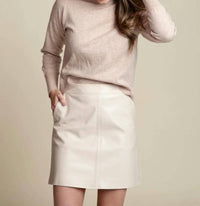 The Burgess Collection - Payton Vegan Leather Mini Skirt