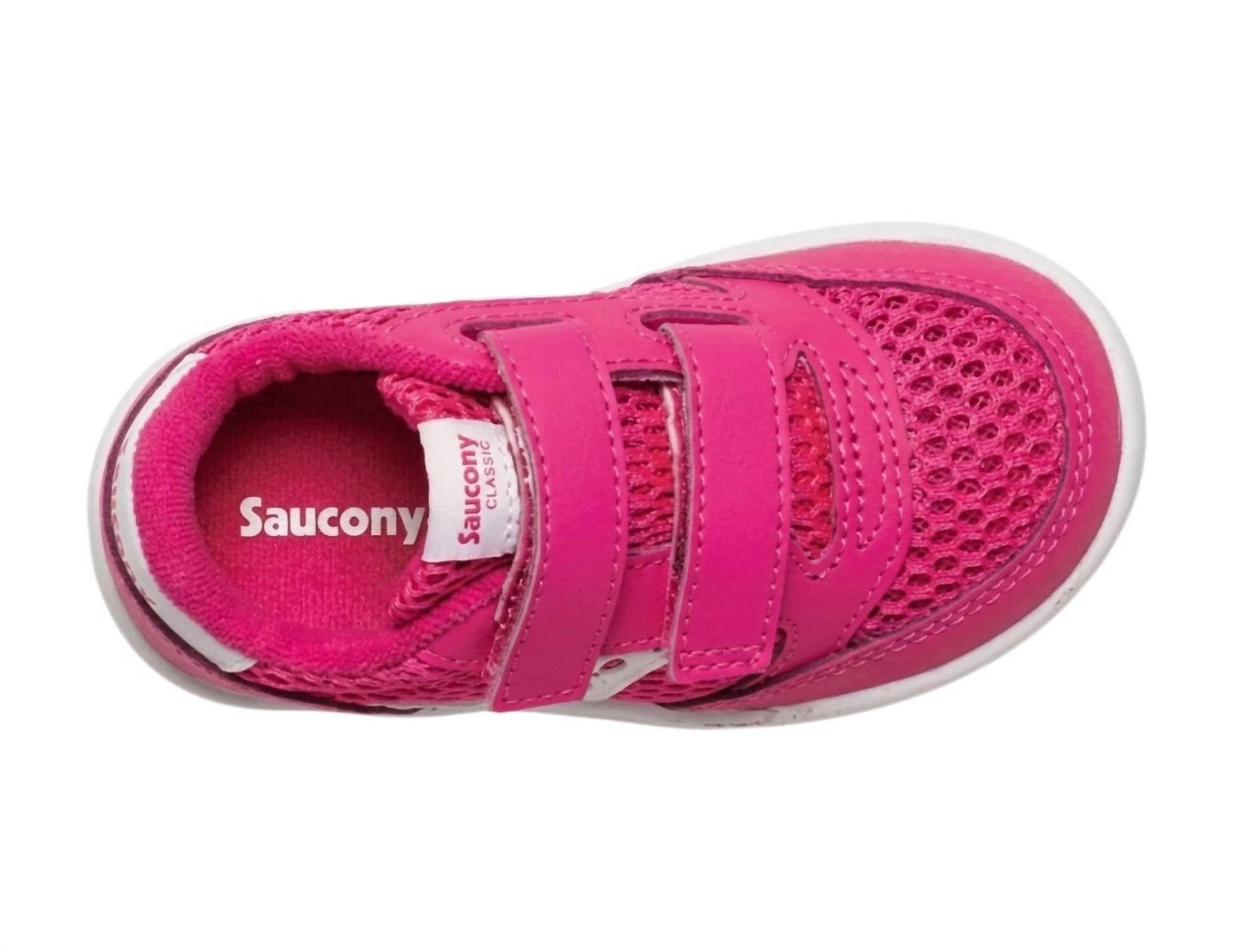 SAUCONY Toddler's Jazz Sneakers in pink white - kids' sneaker - view 4