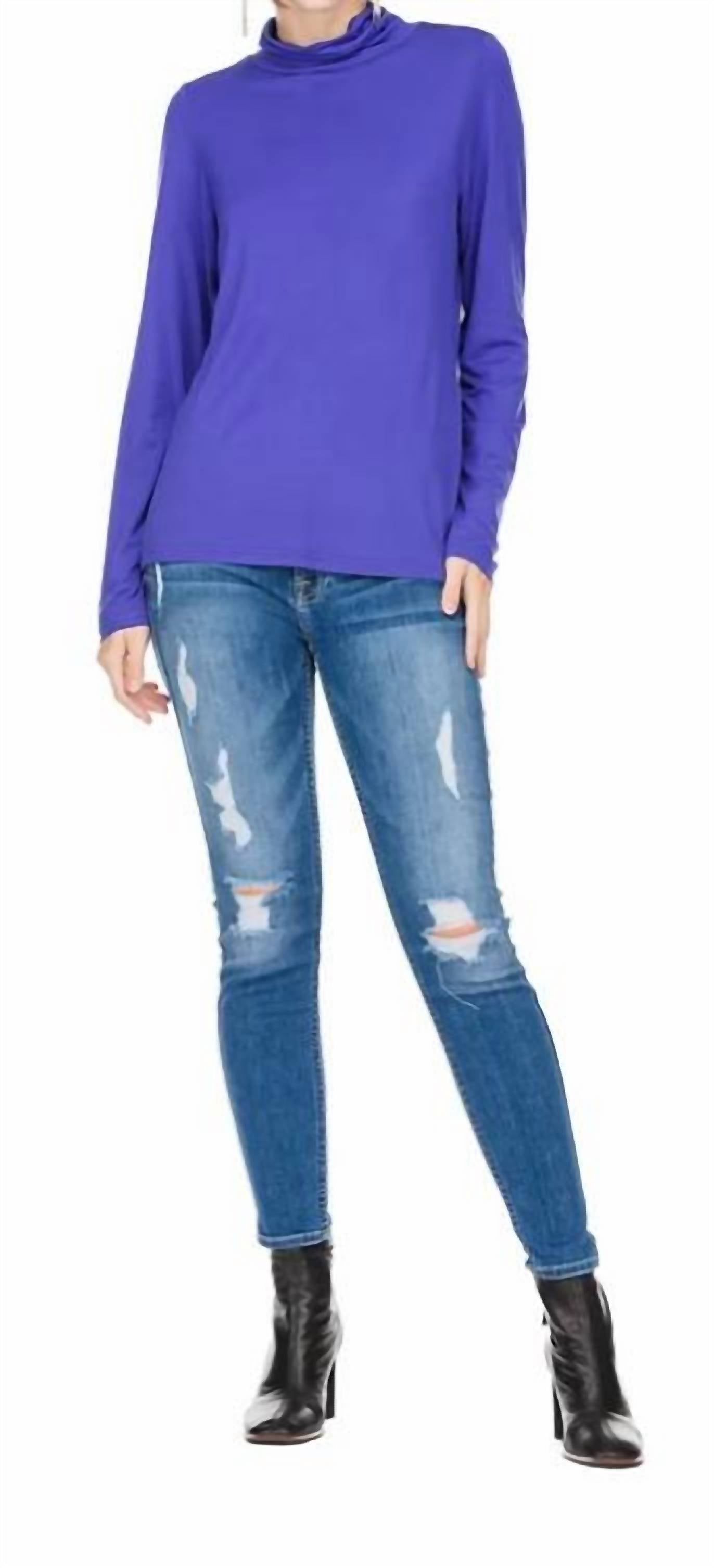 Joy Joy - Mock Neck Top