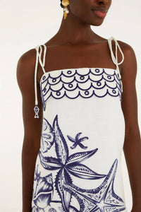 Farm Rio - Coast Stars Mini Dress