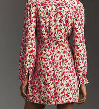 Rixo - Olina Floral Collared Mini Dress