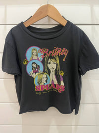 Rowdy Sprout - Girl's Britney Spears Not Quite Crop Short Sleeve Tee