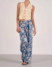 Elan - Waist Tie Flowy Pant