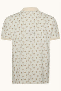 A Fish Named Fred - Palm Trees Short Sleeve Polo
