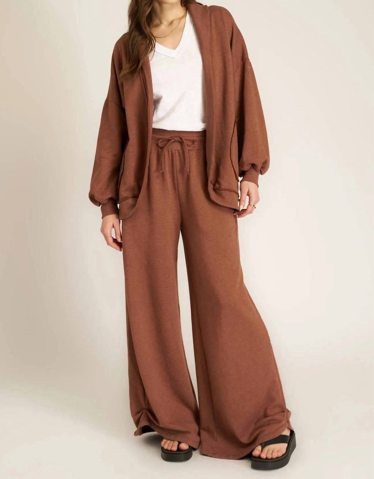 Project Social T - Nigel Pleated Wide Leg Pants