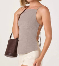 Astr - Nora Tie Back Top