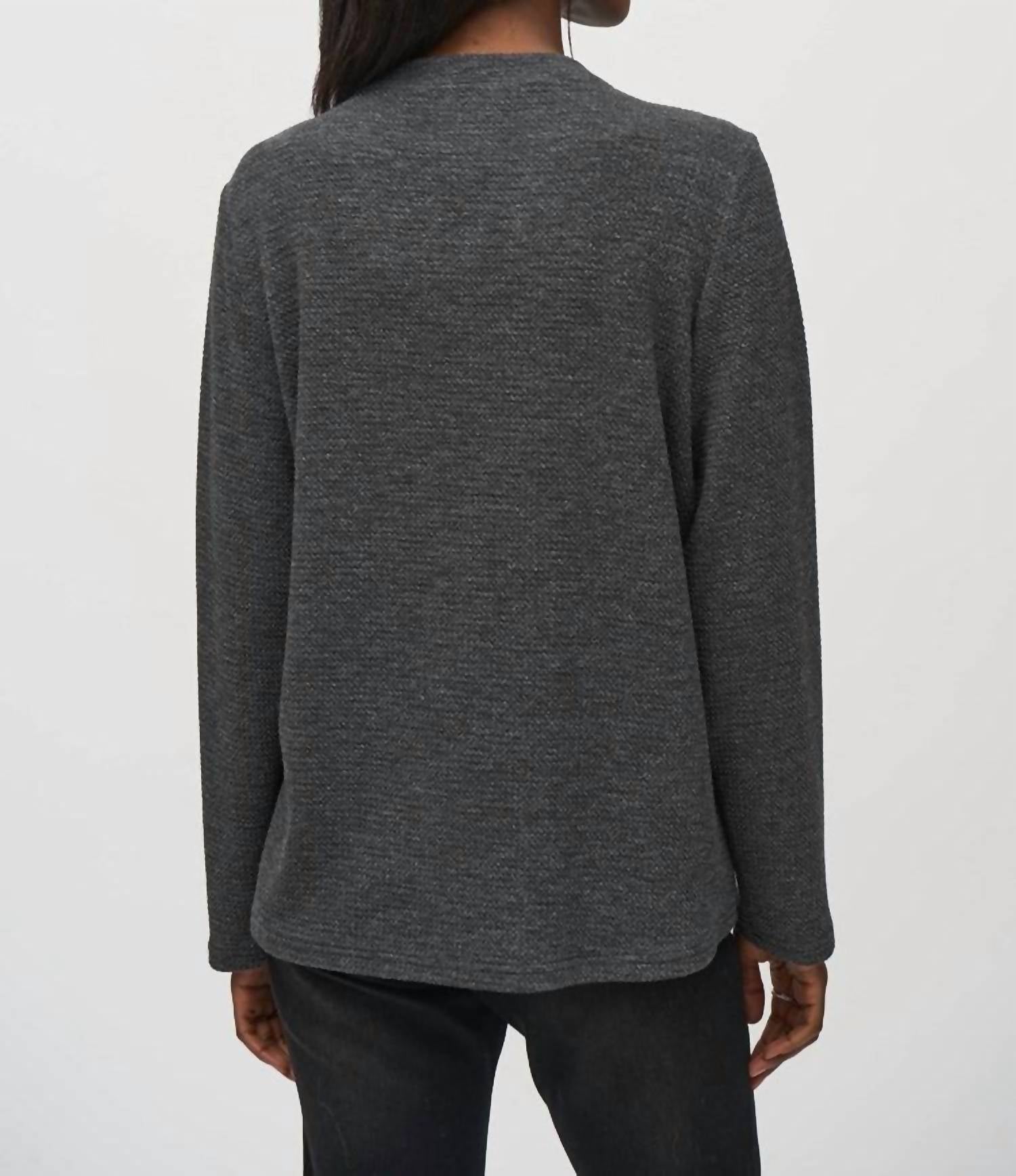 Joseph Ribkoff - Closure Pullover Sweater