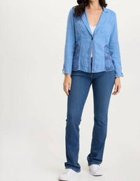 Xcvi - Trinket Linen Crochet Jacket