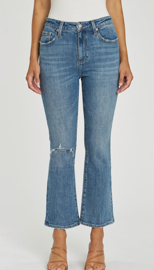 Lennon Cropped Bootcut Flare Jean