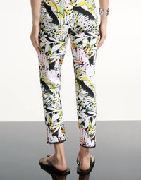 Joseph Ribkoff - Floral High-waisted Trousers