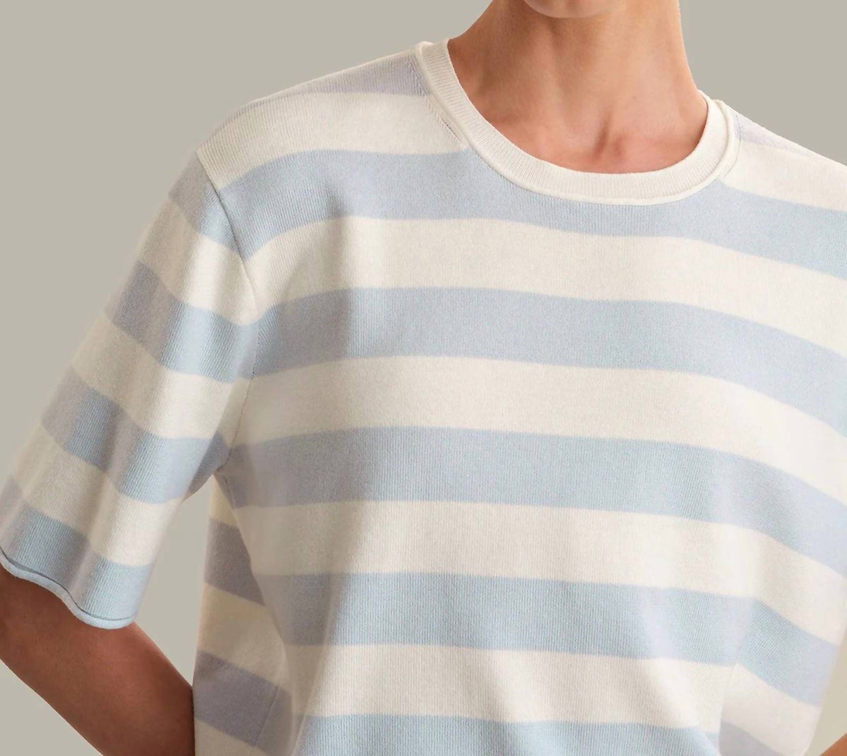 525 America - June Cotton Stripe Pullover Top