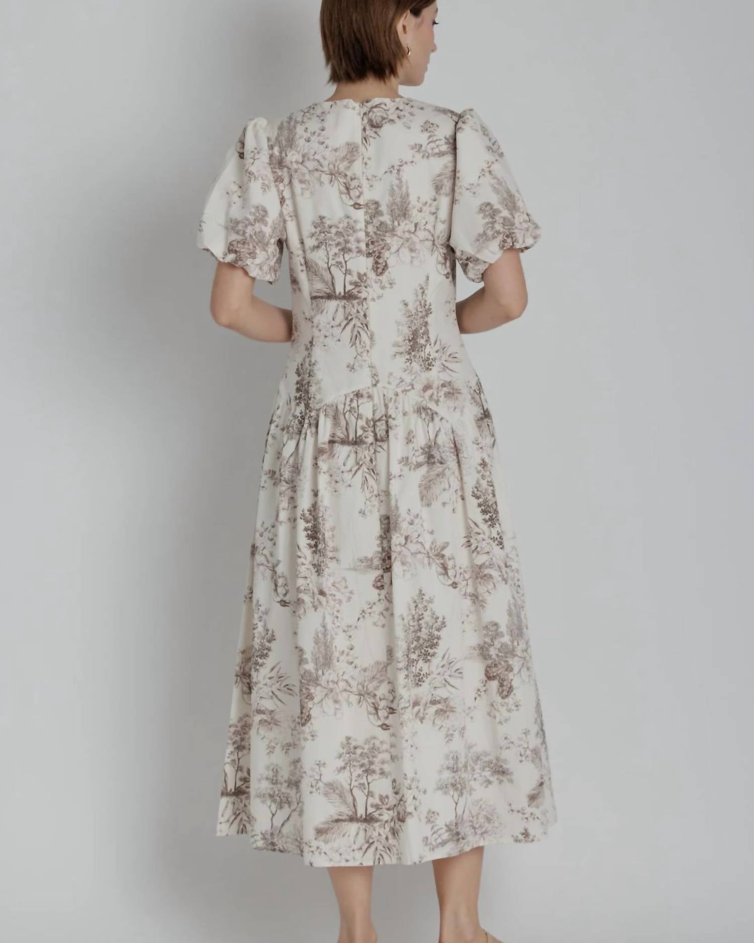 Aureum - Toile Midi Dress