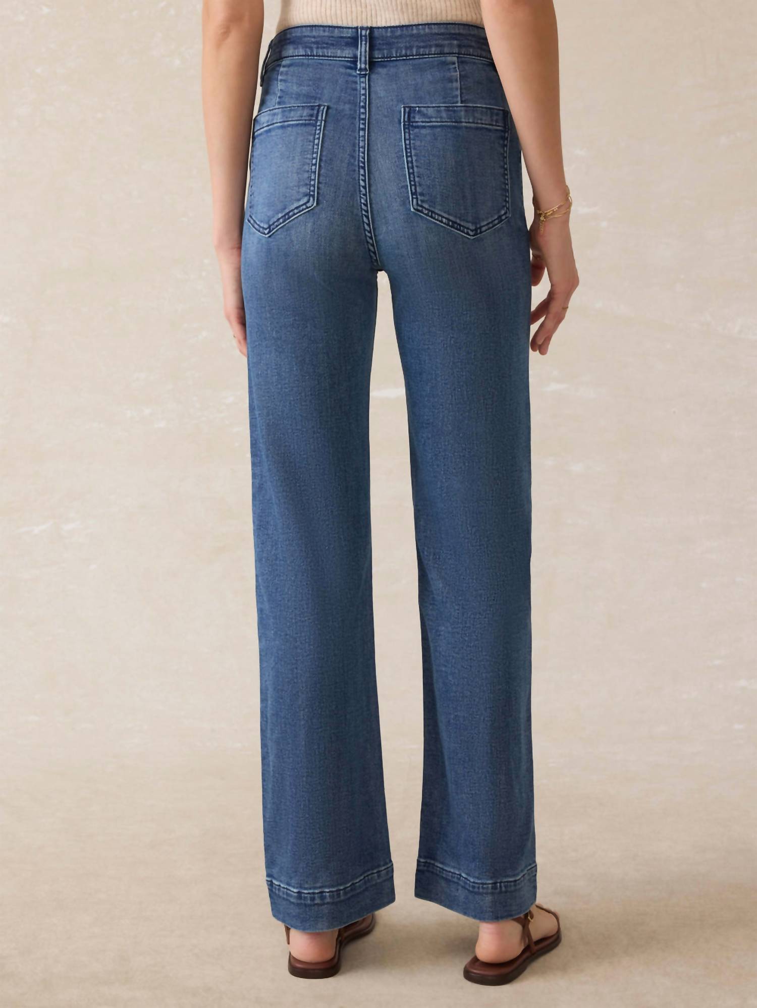 Faherty - Stretch Terry Patch Pocket Pant