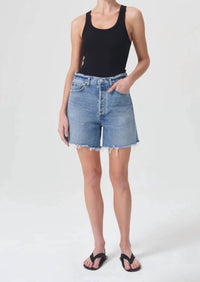 Agolde - Women's Maria Rib Tank Thong Bodysuit