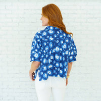 Caryn Lawn - Abby Burst Print Blouse