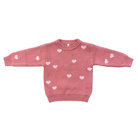 Babysprouts - Knit Heart Sweater