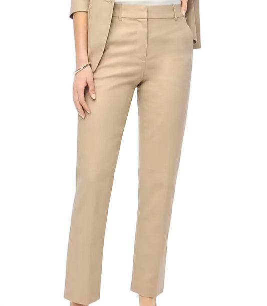 J.Crew - Women's Kallie Linen-Blend Straight-Leg Pant