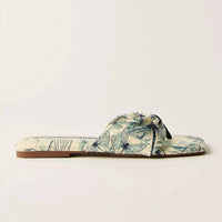 Free People - Women's Tia Ruched Printed Sandals