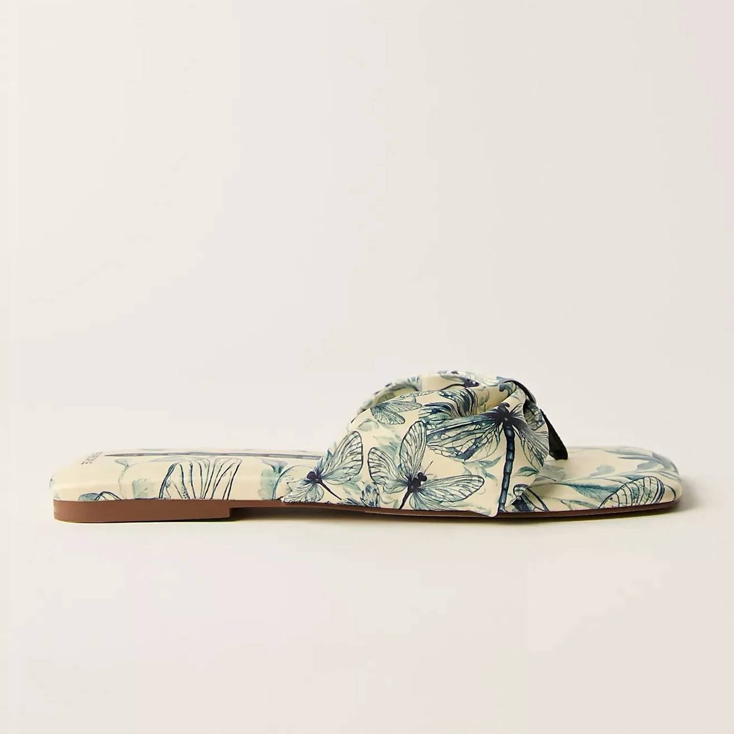 Free People - Women's Tia Ruched Printed Sandals