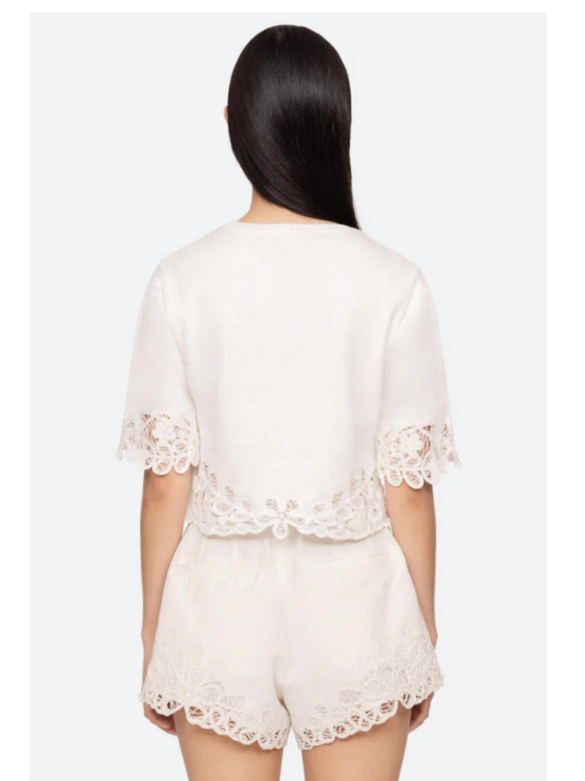 Sea - Elke Embroidered Sweater
