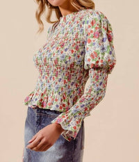 So Me - Felecity Floral Top