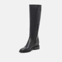 Dolce Vita Women's Kilian H2o Leather Boots in black - women's shoe - detail view